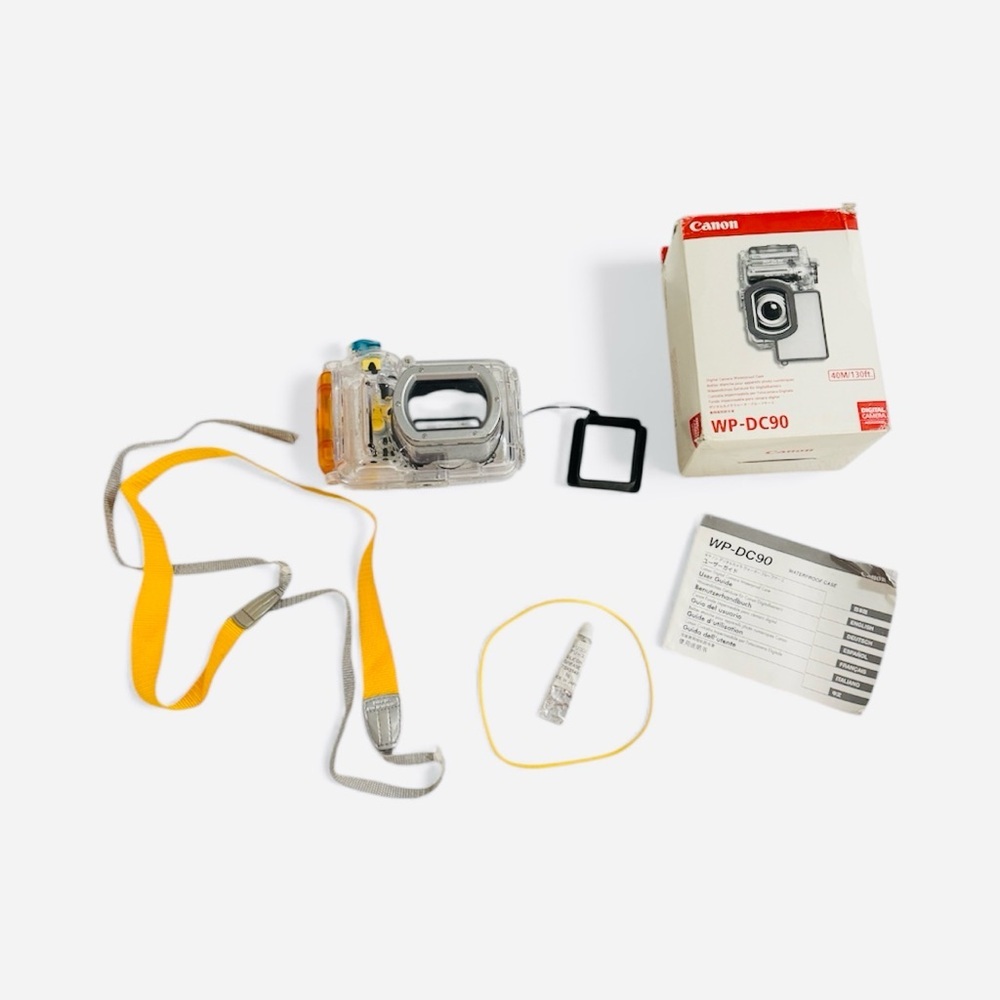 Canon WP-DC90 Waterproof Underwater Case – Complete in Box